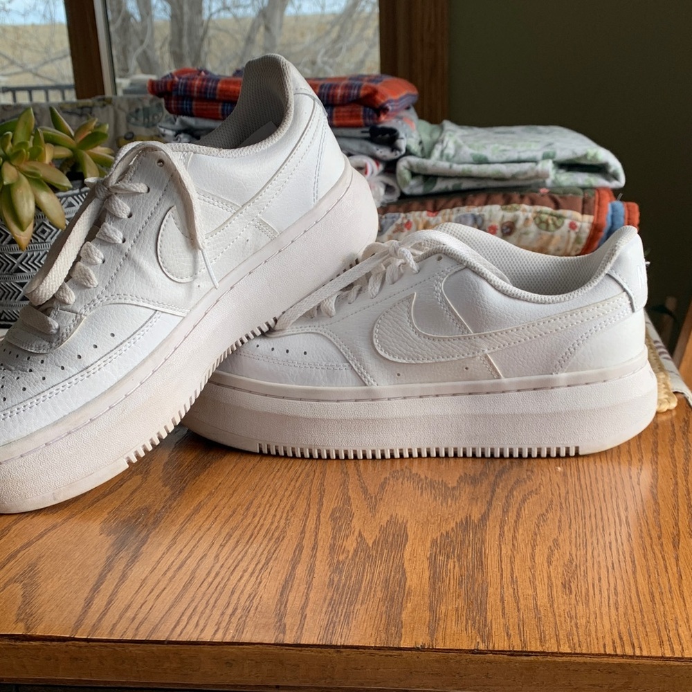 Nike White Athletic Shoes